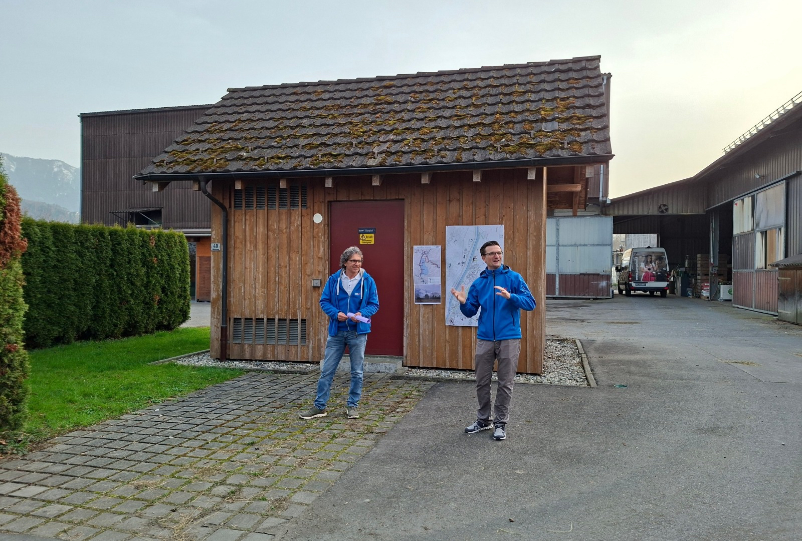 Ortsgruppe Ruggell: Blick hinter die Kulissen der Stromversorgung Ruggell