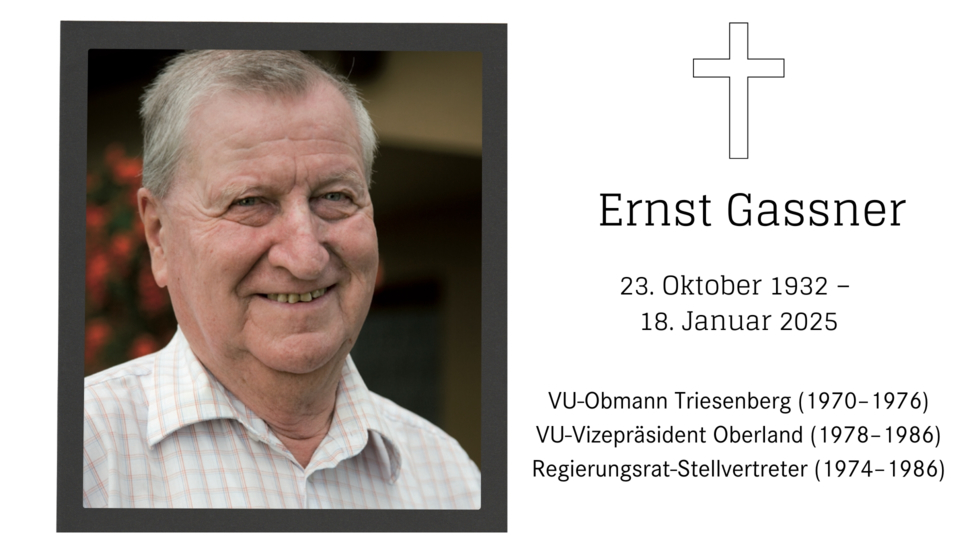 Ernst Gassner: Ein Leben für die Gemeinschaft und das Miteinander